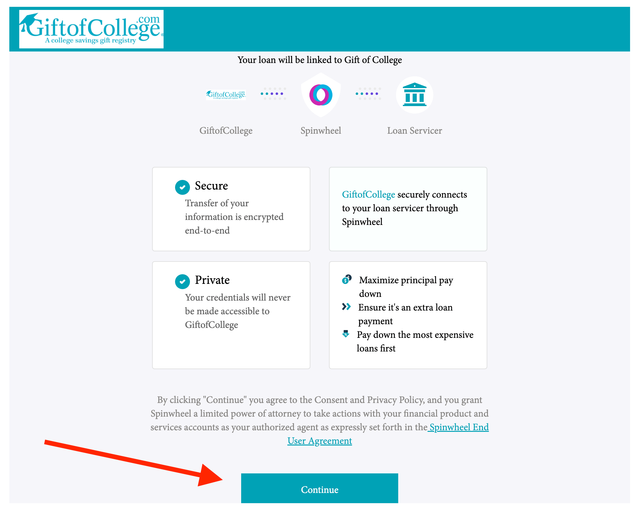 How do I link a student loan account to my Upromise account? Upromise