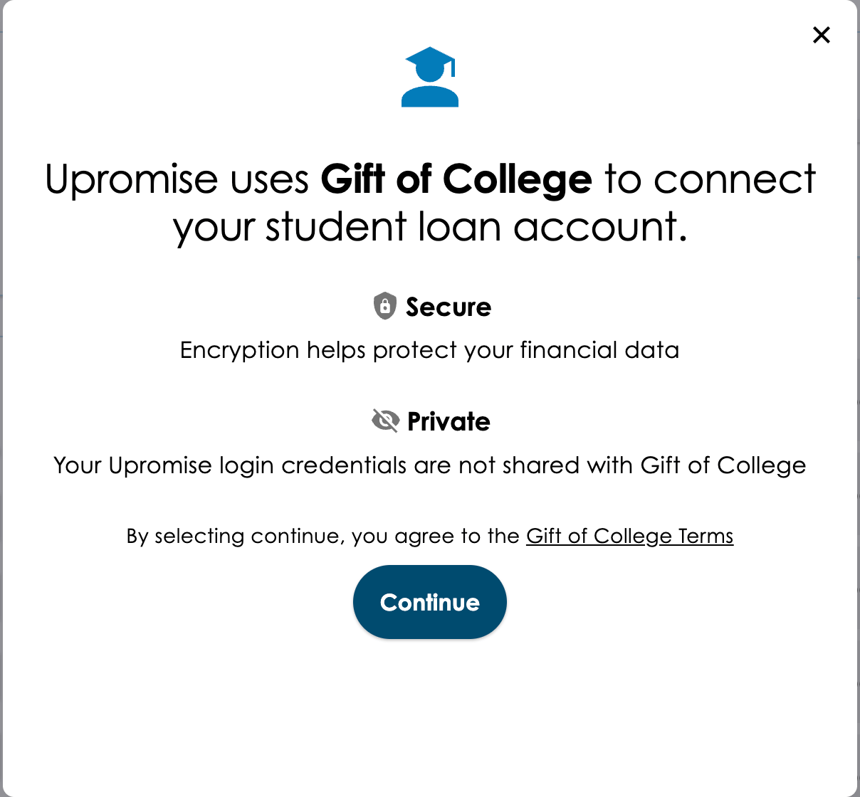 How do I link a student loan account to my Upromise account? Upromise