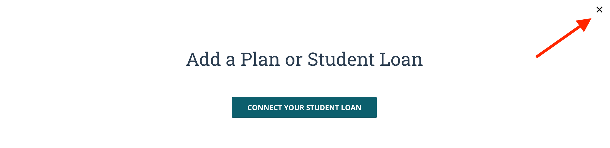 How do I manage a student loan account linked to my Upromise account