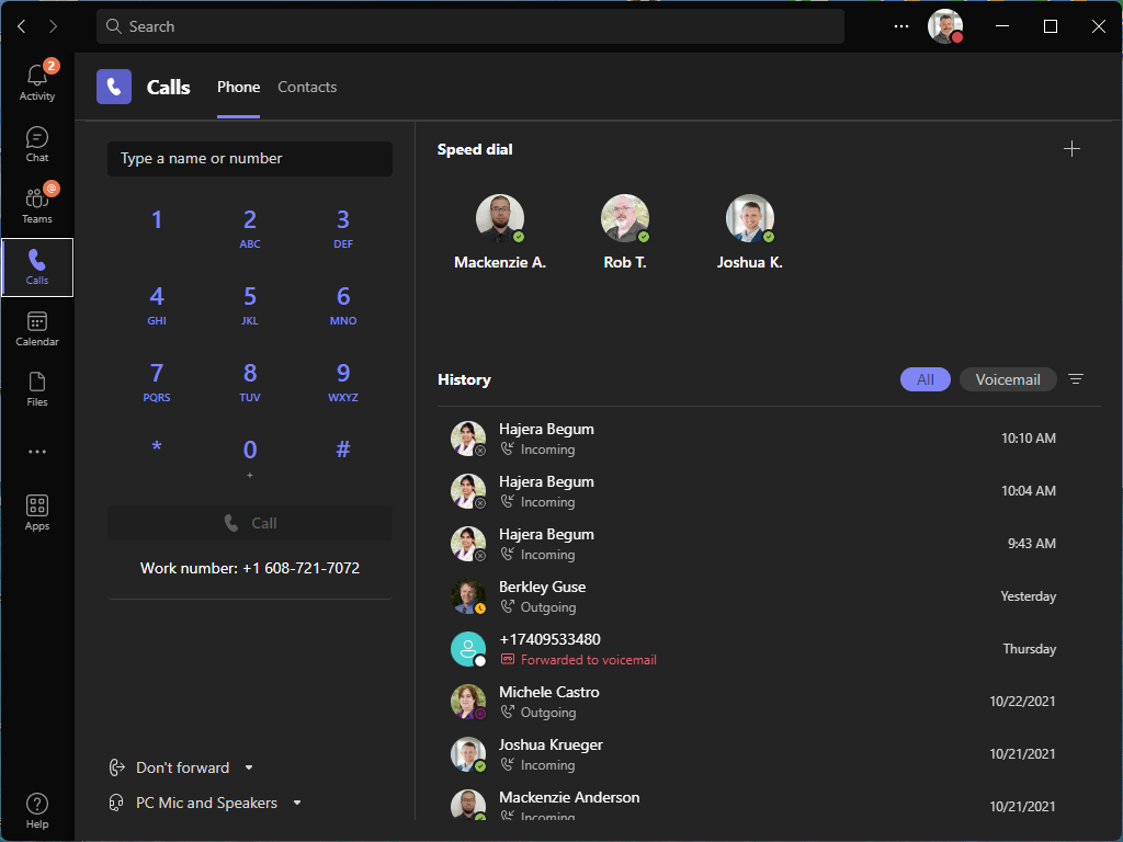 Simultaneous Ringing with Teams Voice Help Center