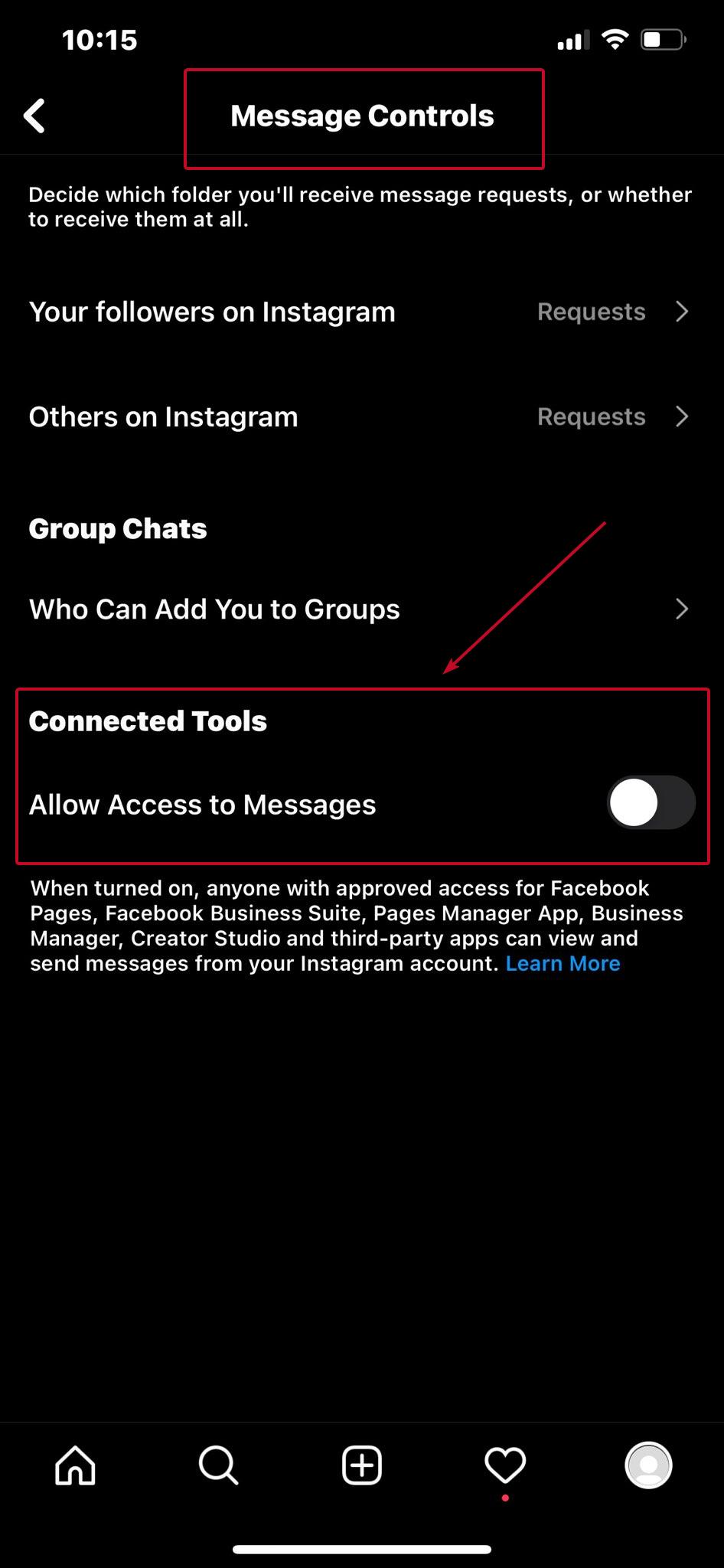 How to enable Instagram Messages feed VBOUT Help Center