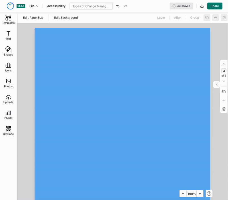 Adding visual elements (shapes, icons, photos) to accessible designs