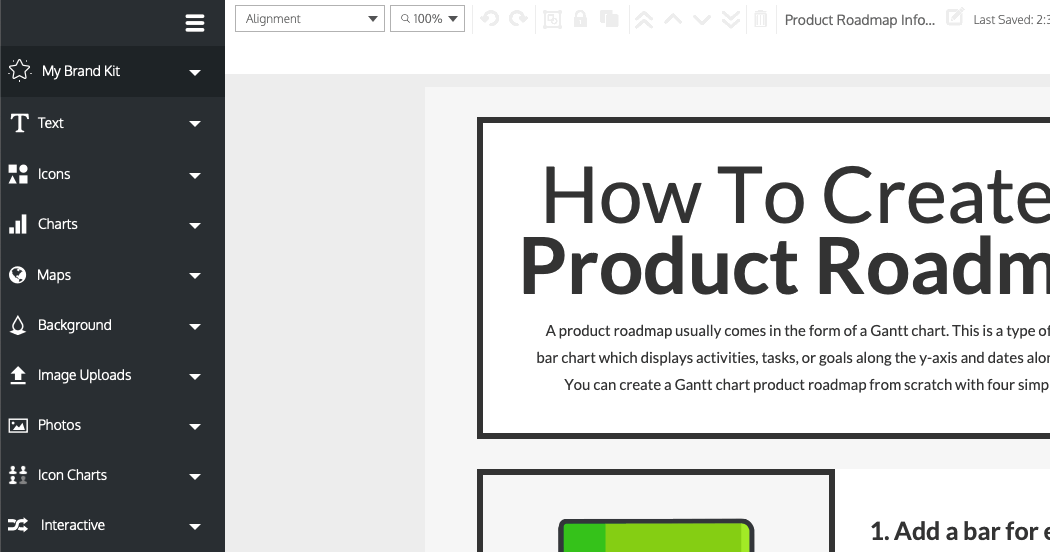 Add a line, border, shape or symbol to your design Venngage Knowledge