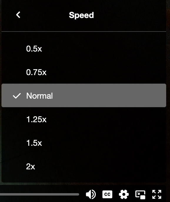 About playback speed controls Vimeo Help Center