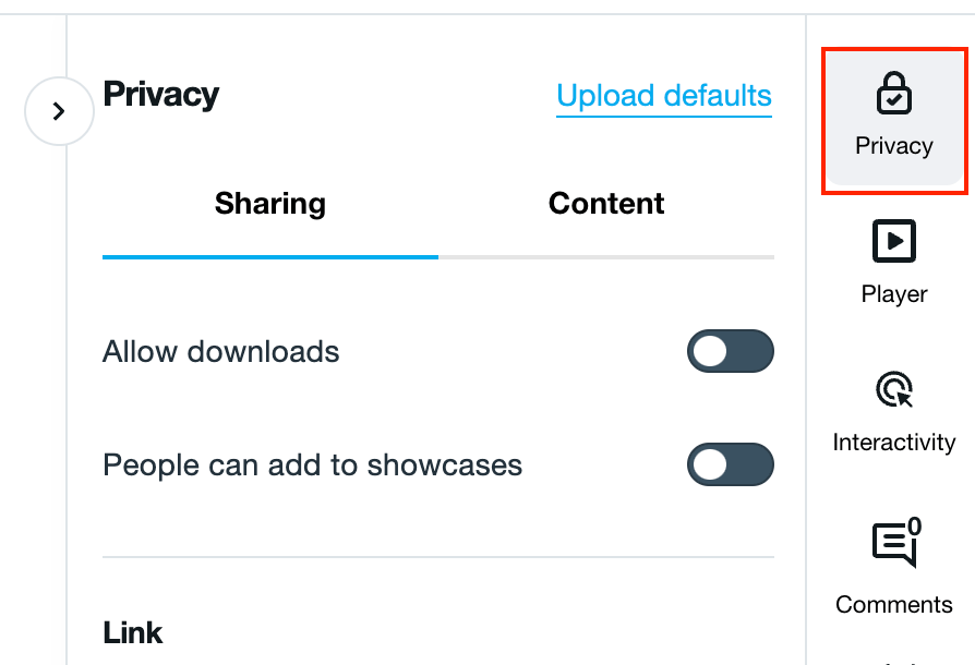 How to change your video’s privacy settings Vimeo Help Center