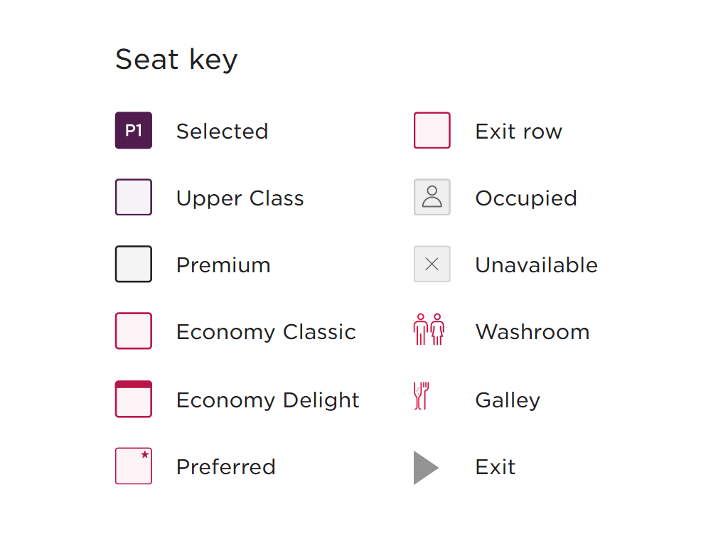 Principal 156+ imagen what does x mean on delta seat map In.thptnganamst.edu.vn