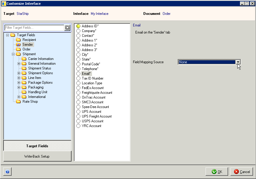 Setting Default Values