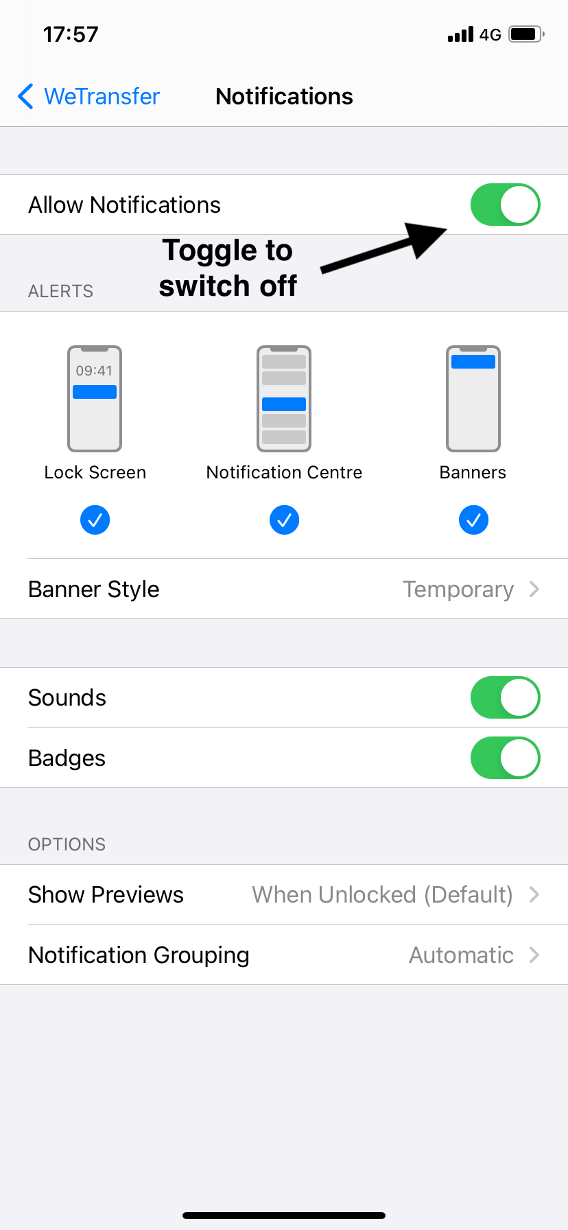 What are Push Notifications? (iOS) WeTransfer Support