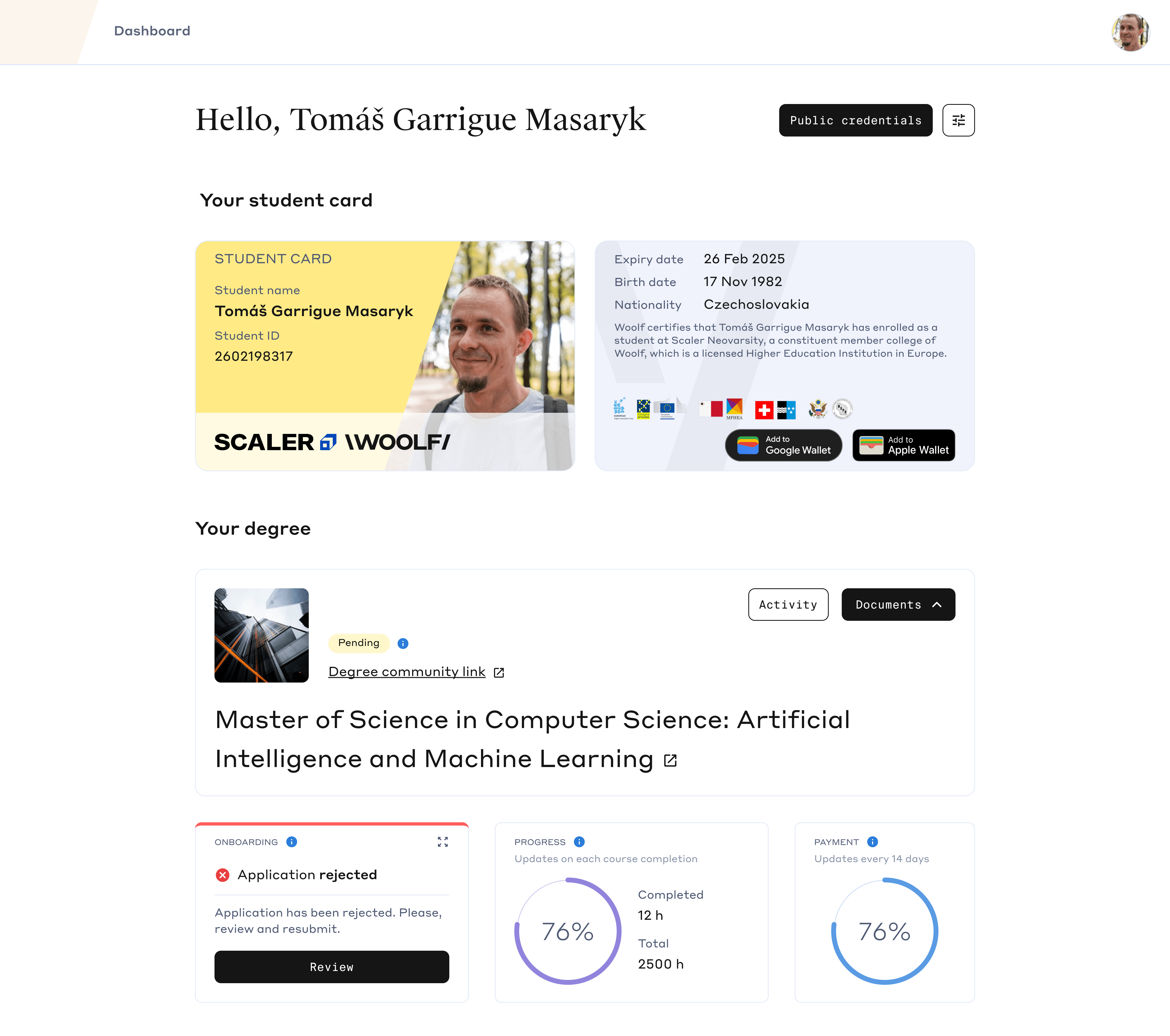 How to Determine Your Woolf Student Status Woolf Help Center
