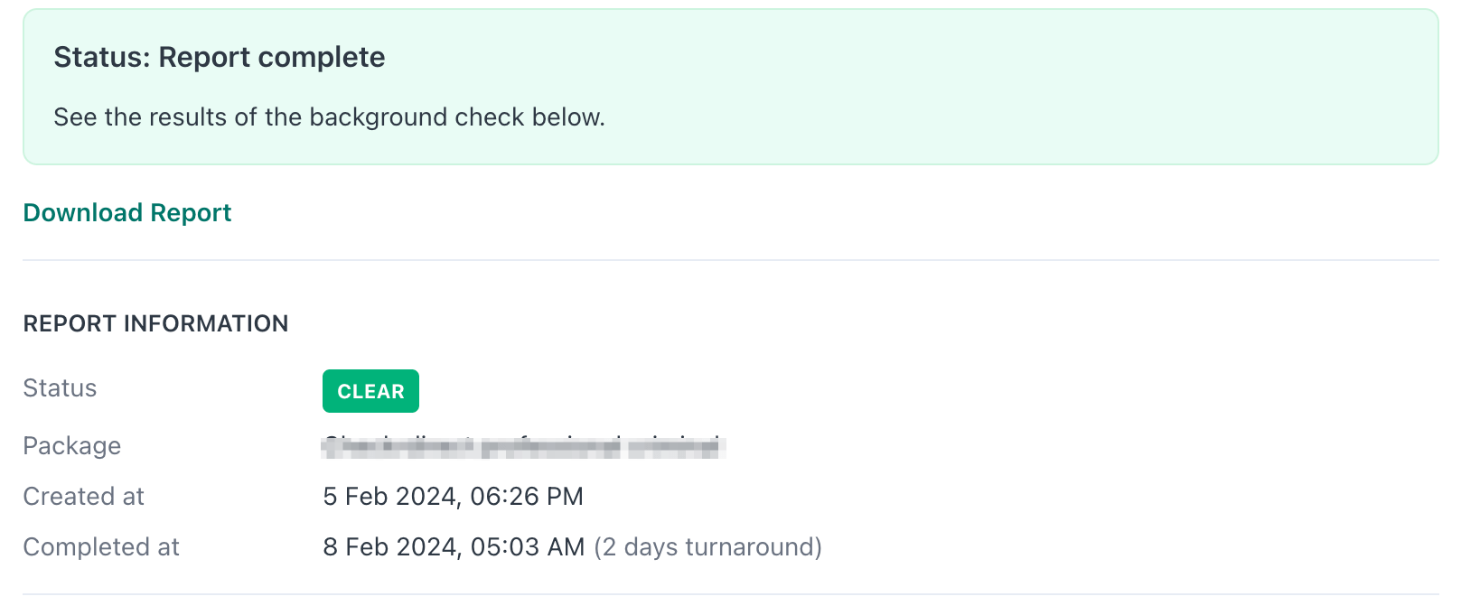 What information do I receive from a background check through Checkr? Workable Help