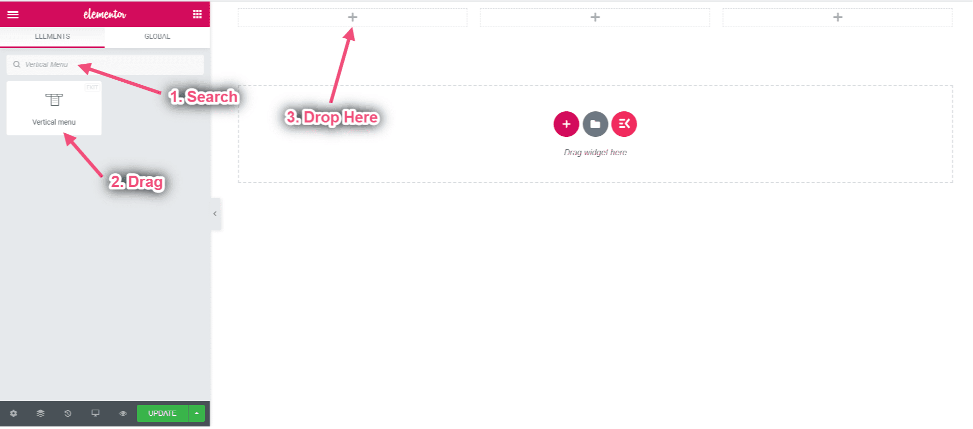 How to Create Vertical Mega Menu in Elementor Elementskit