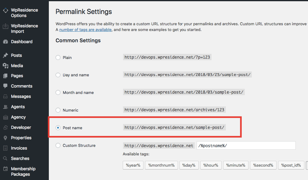 I am not redirected to advanced search results. WP Residence Help WP