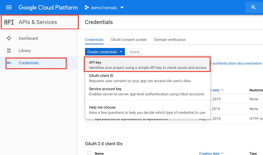 Google Maps How to add Google API Key WP Residence Help WP