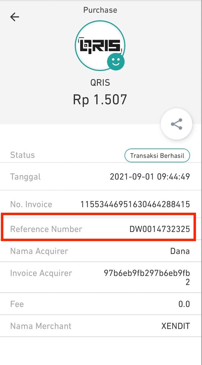 Bukti Pembayaran QRIS yang Dapat Diterima Xendit Guide