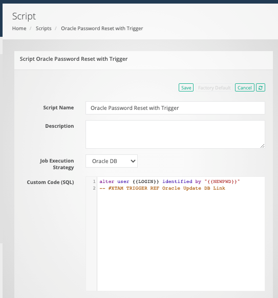 Recreating Database Links after Password Rotation