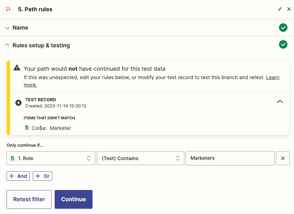 Add branching logic to Zaps with paths Zapier