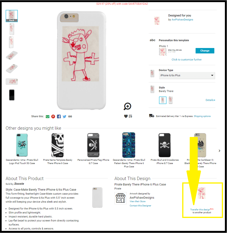 How to Republish Your Design to Another Product Zazzle Help Center