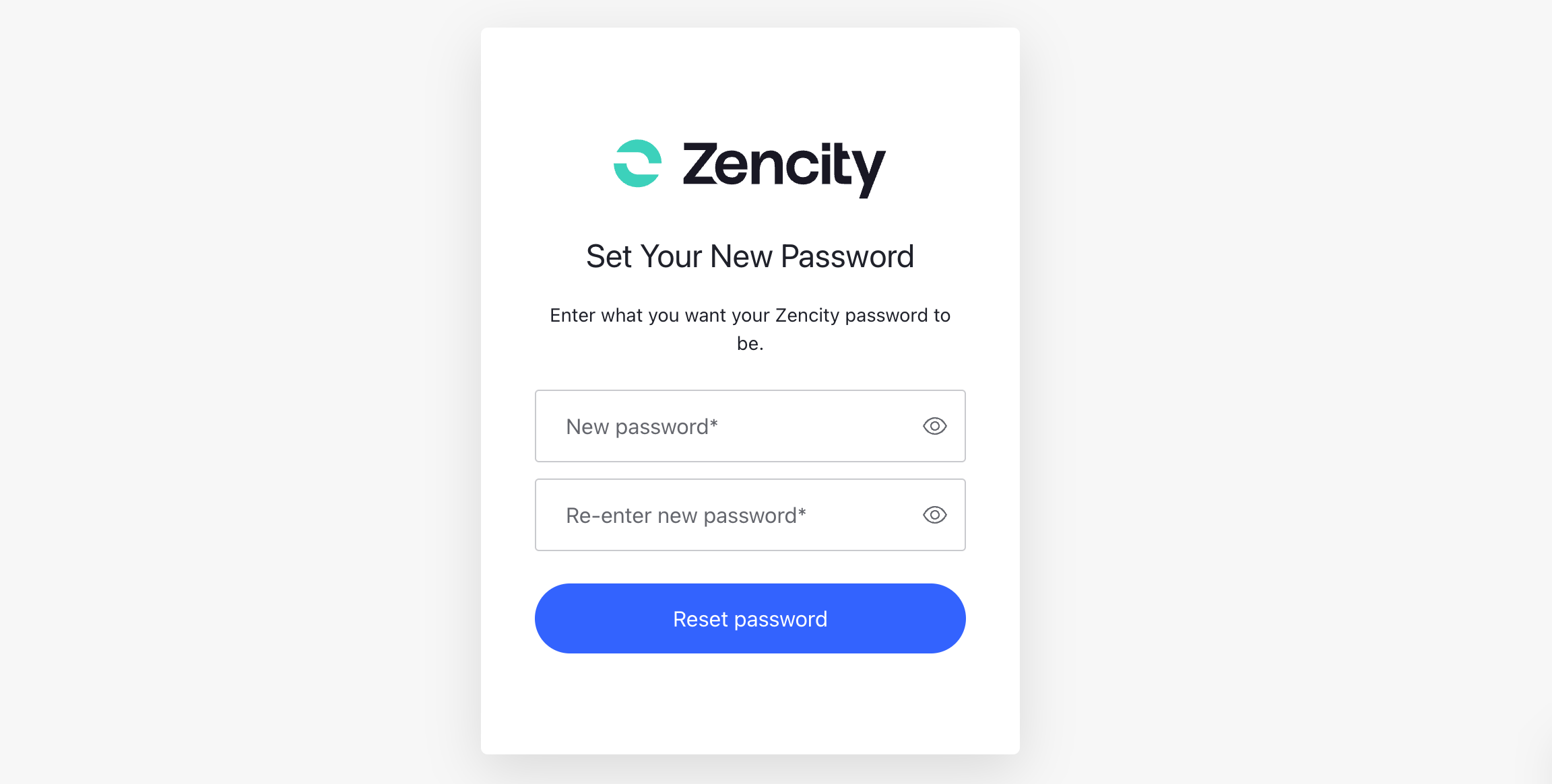 User Login and Setup Zencity