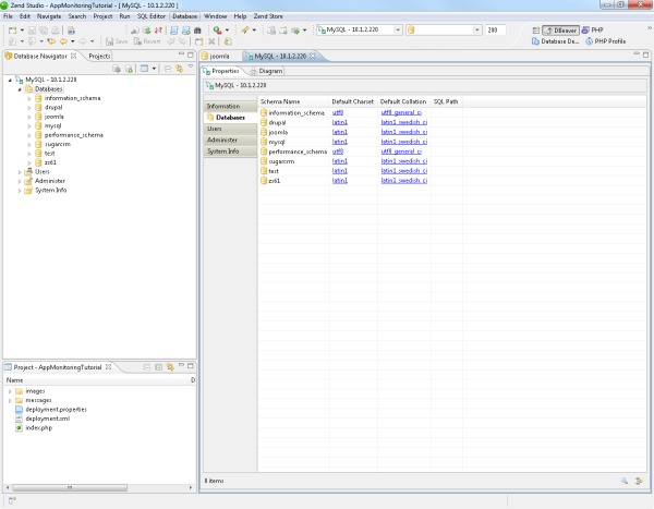 Creating and Managing Database Connections with DBeaver- Zend Studio 13.6