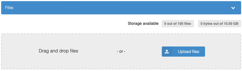 Create new upload | Zenodo