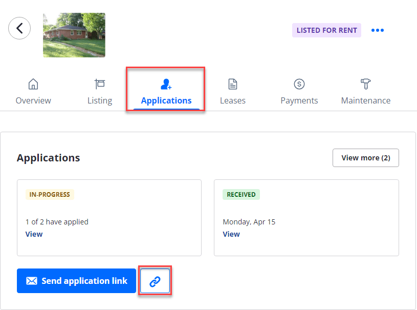 I have a tenant referral and do not plan to publicly list the property