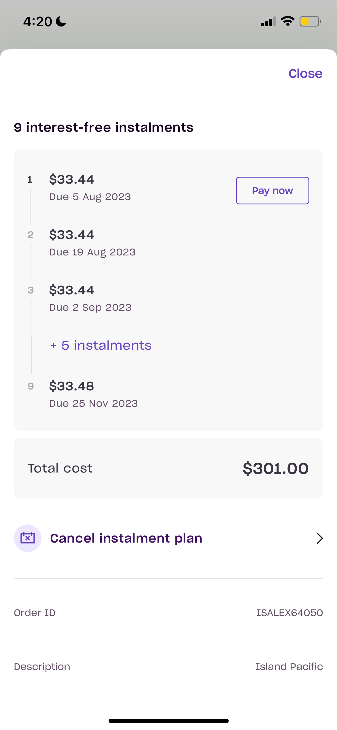 Can I switch off instalments for Zip Money? Help Centre