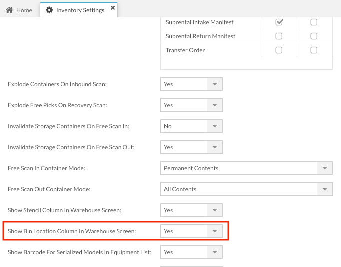 Warehouse Storage (Bin) Locations Flex Rental Solutions