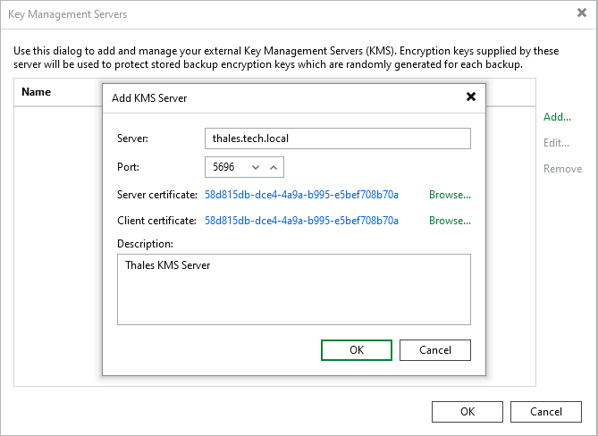 Adding KMS Server User Guide for Microsoft HyperV