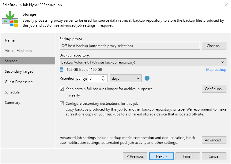 Veeam backup to tape safasfleet