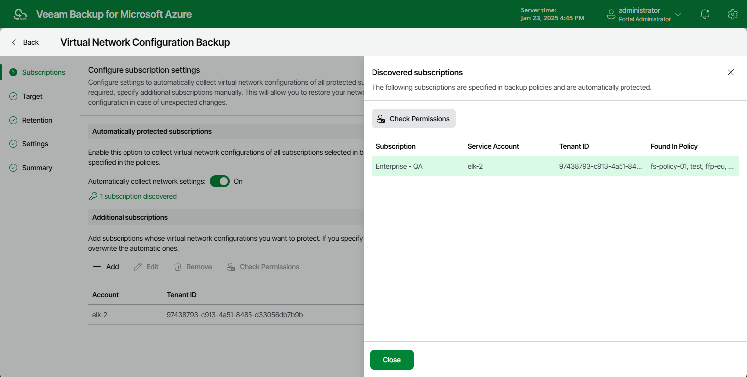 Enabling Automatic Protection Veeam Backup for Microsoft Azure Guide