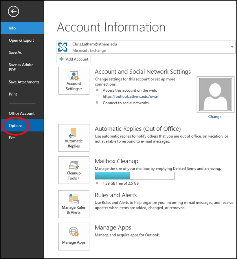 How to Set Up Your Email Signature Athens State University Knowledge Base