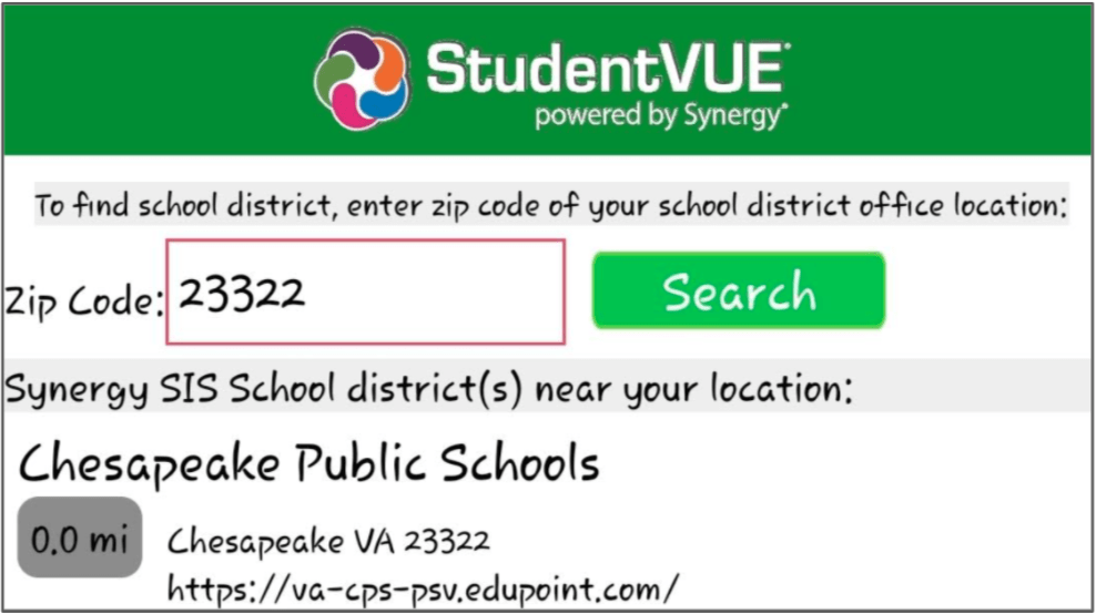 Access Your StudentVUE Account CPS Help Desk(01)