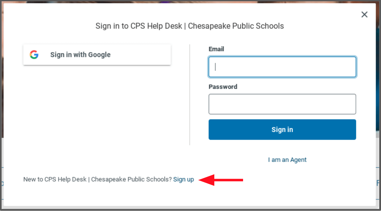 How do CPS families sign in or create a Help Desk account? CPS Help Desk