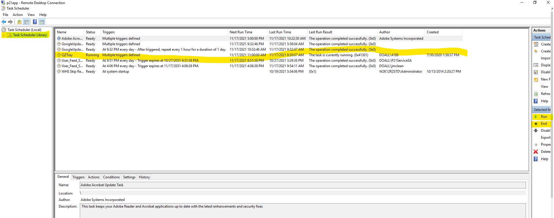 Helpdesk Restarting Printing Services (Edge Agent/QZ Tray