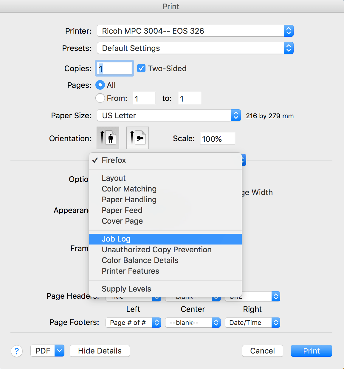 For OSX Adding New Ricoh Printer MP C3004, MP C8003 and MP C6503 in
