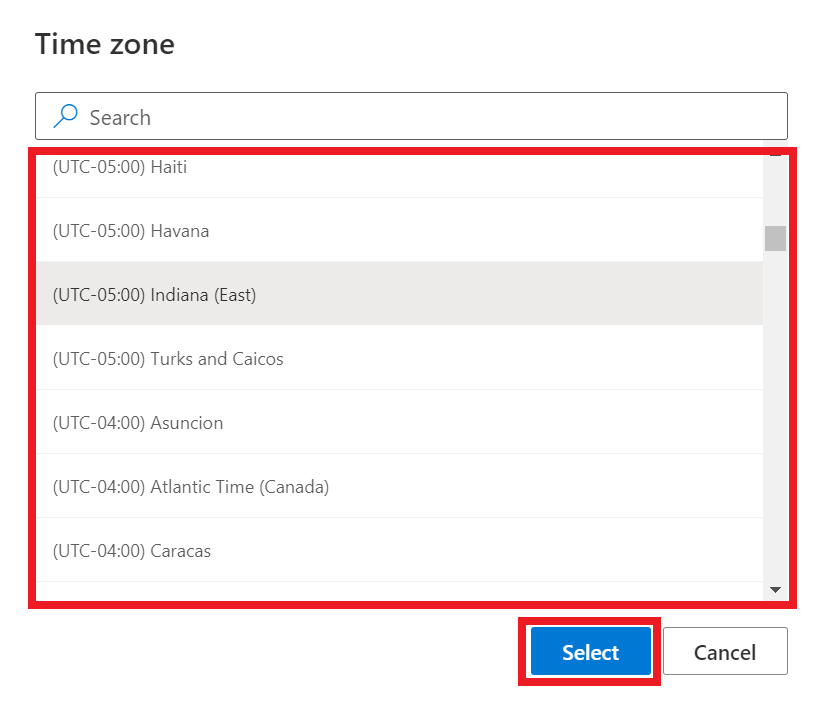 Huntington University Help Desk Setting your time zone in Microsoft