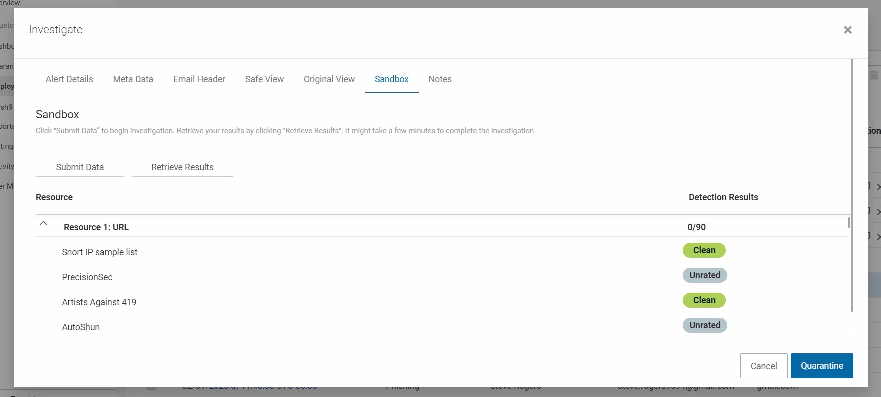 Sandboxing Feature Guide Kaseya