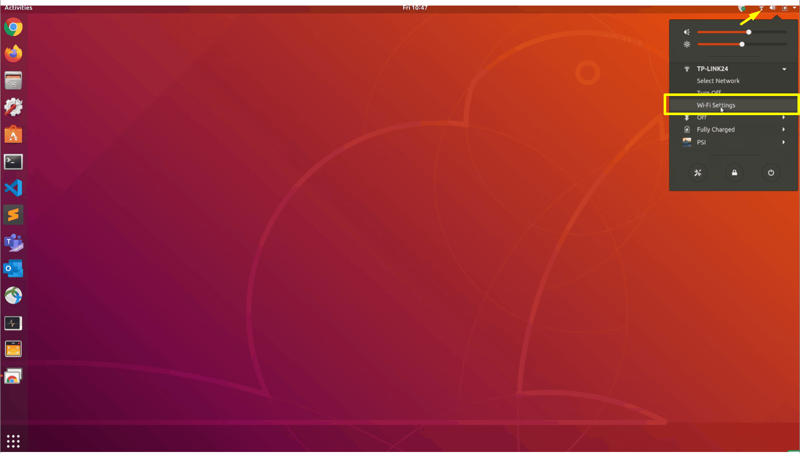 [LINUX] Checking the Network Connection PSI Support
