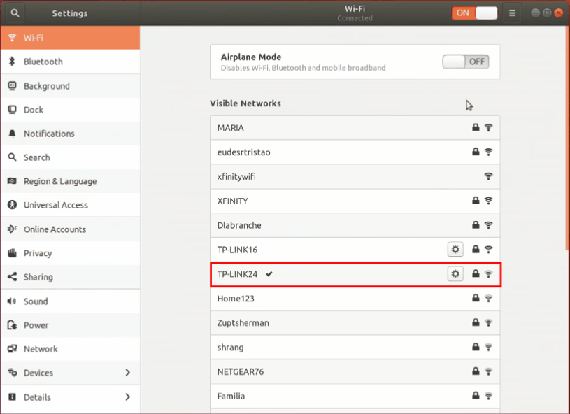 [LINUX] Checking the Network Connection PSI Support