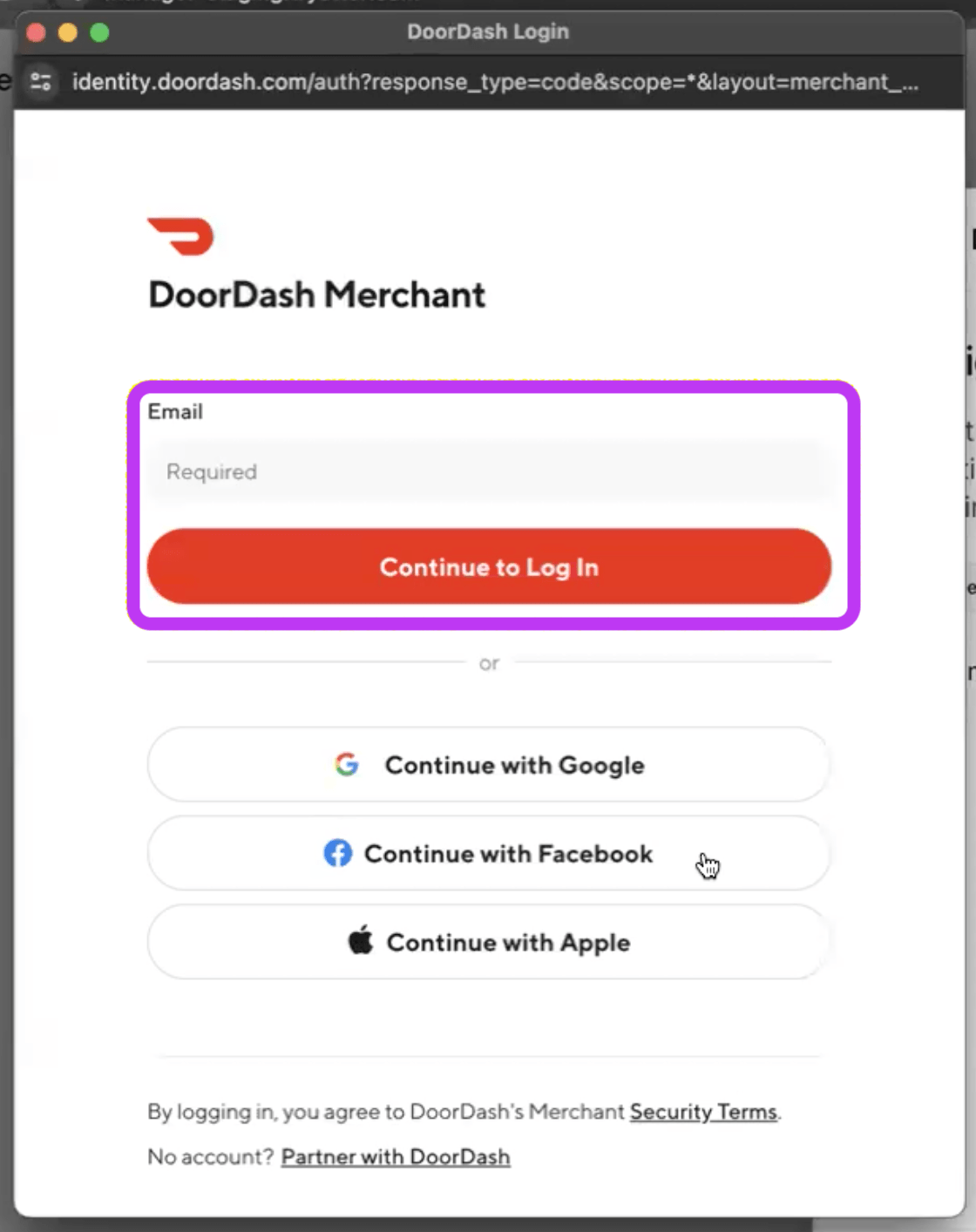 DoorDash Integration Guide Otter Help Center