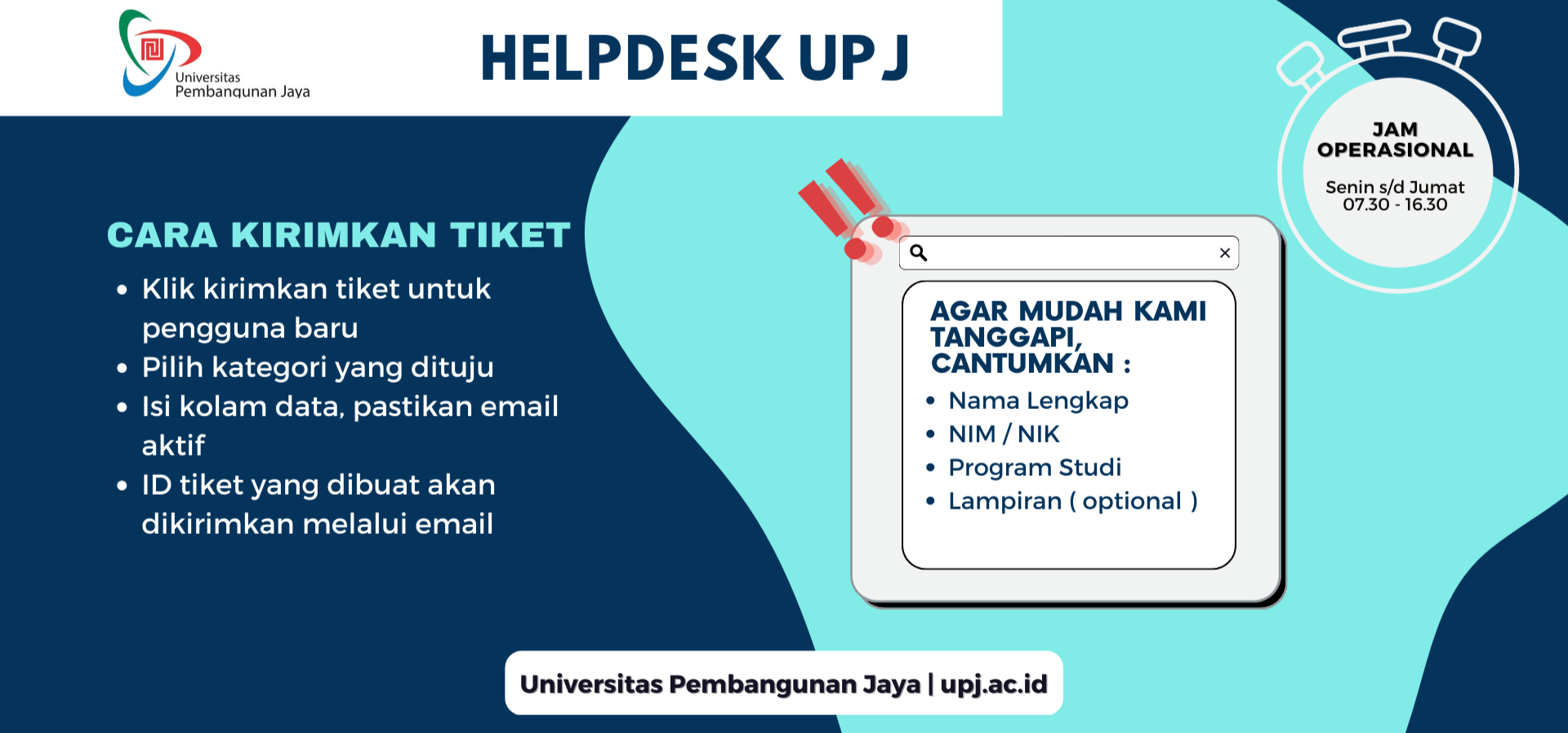 Helpdesk Universitas Pembangunan Jaya