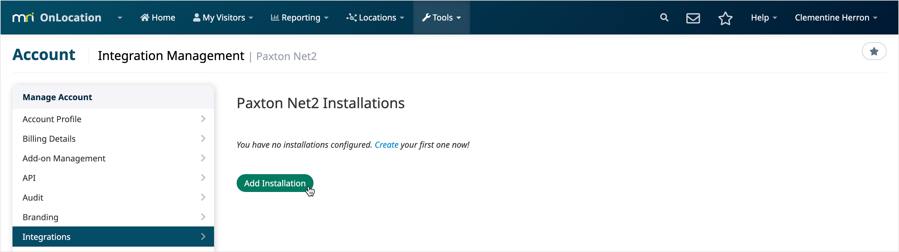 Set up the Paxton Net2 integration MRI OnLocation Help Center