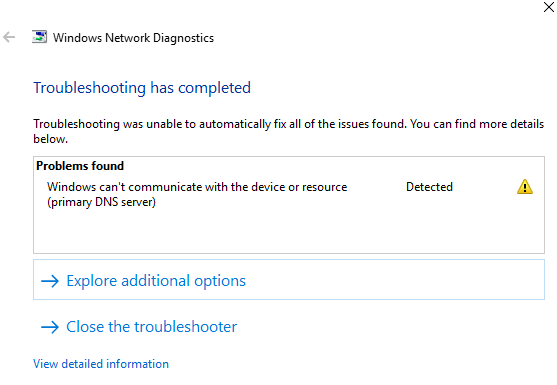 Fix “Windows can&rsquo;t communicate with the device or resource” Error