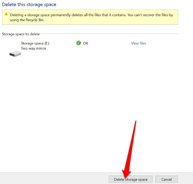 How to Use Storage Spaces on Windows 10 for Data Backups