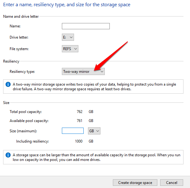 How to Use Storage Spaces on Windows 10 for Data Backups