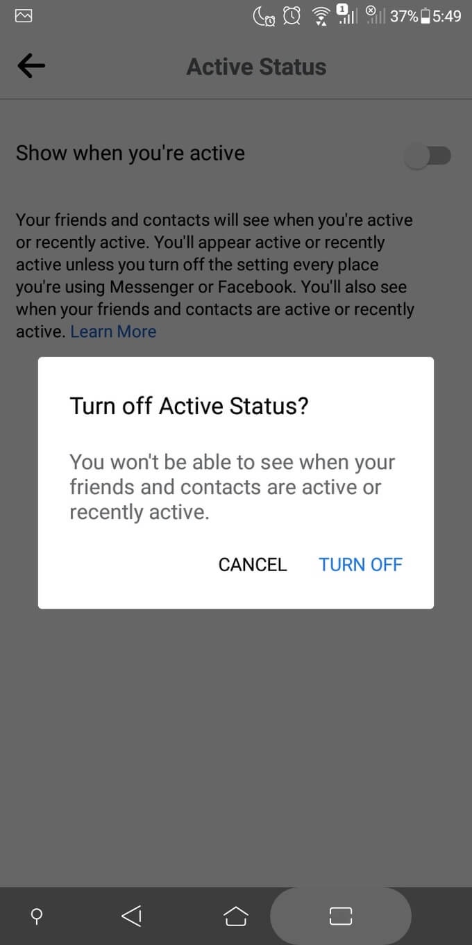 How to Turn Off Active Status on Facebook to Appear Offline