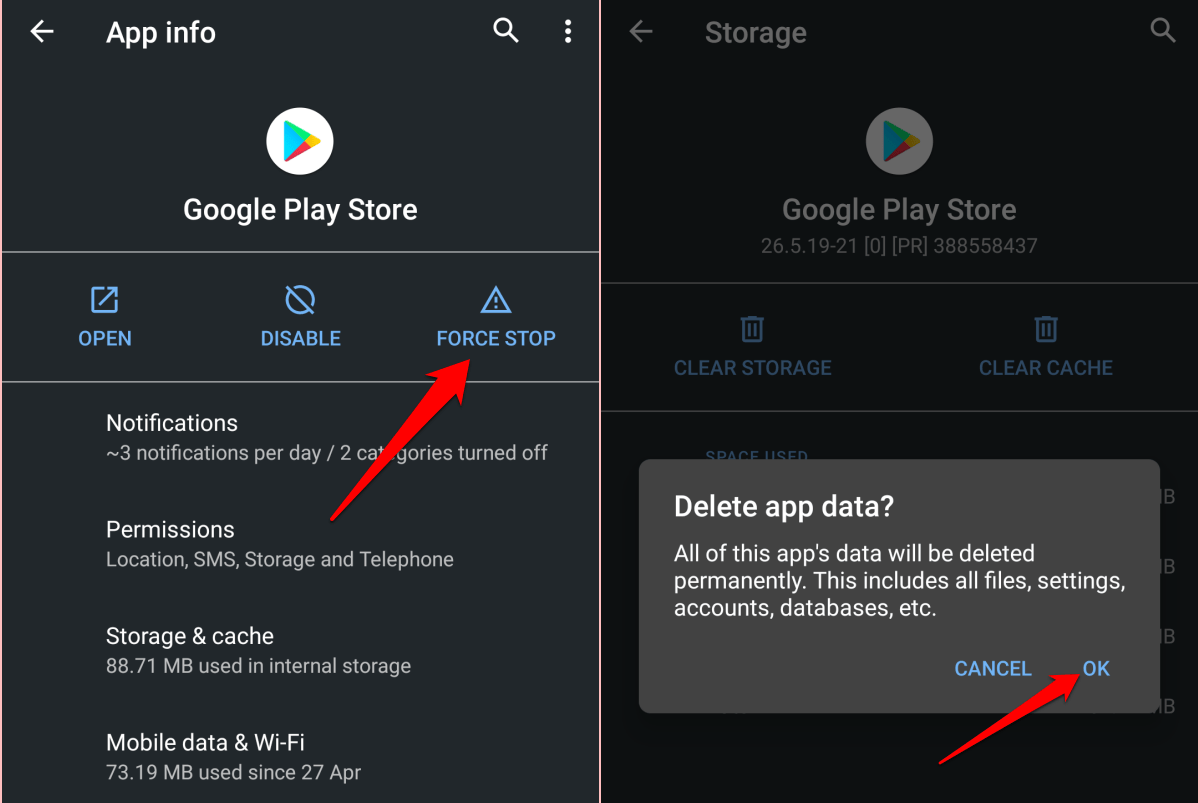 Fix Google Play Store Closes Immediately Stopped Working
