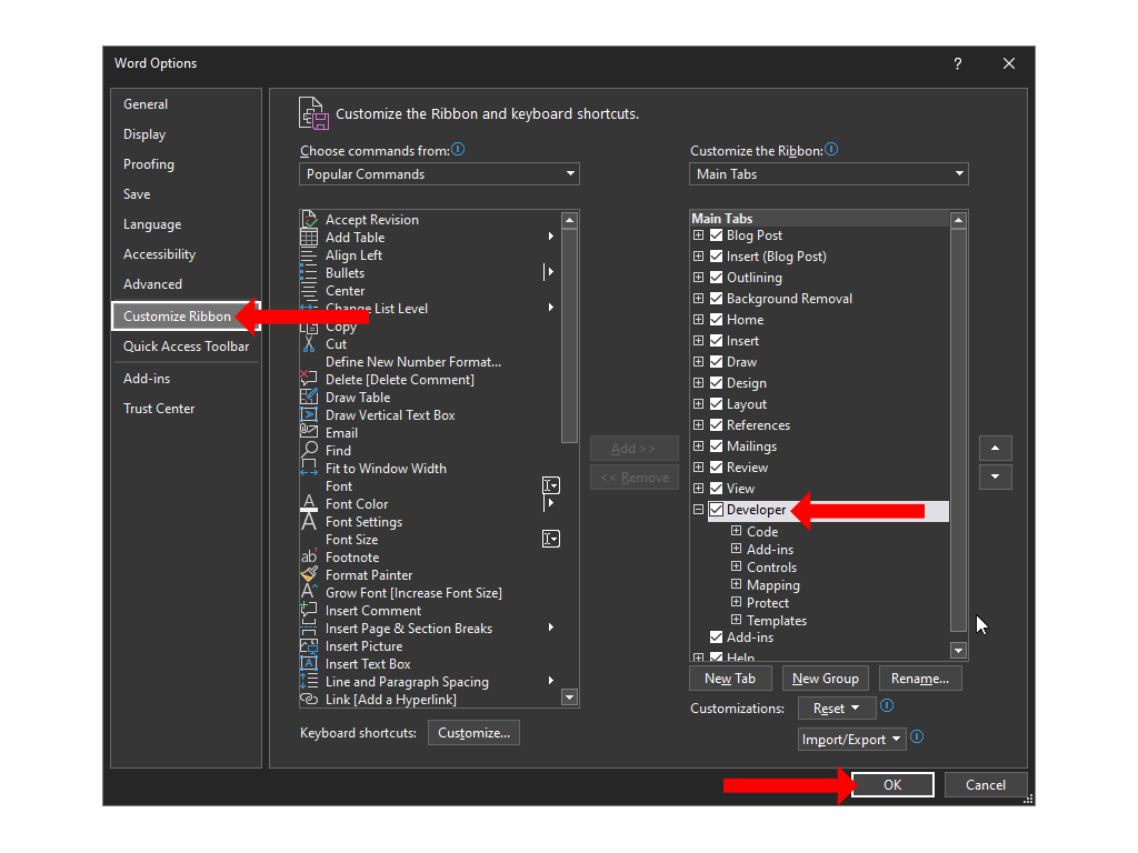 Word 2019 Templates And Add Ins