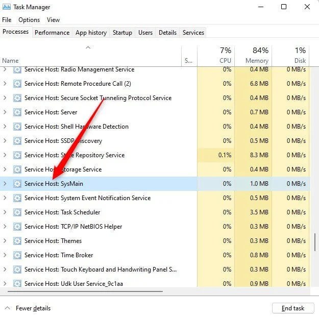 How To Fix Service Host Sysmain High Disk Usage In Windows 11 10