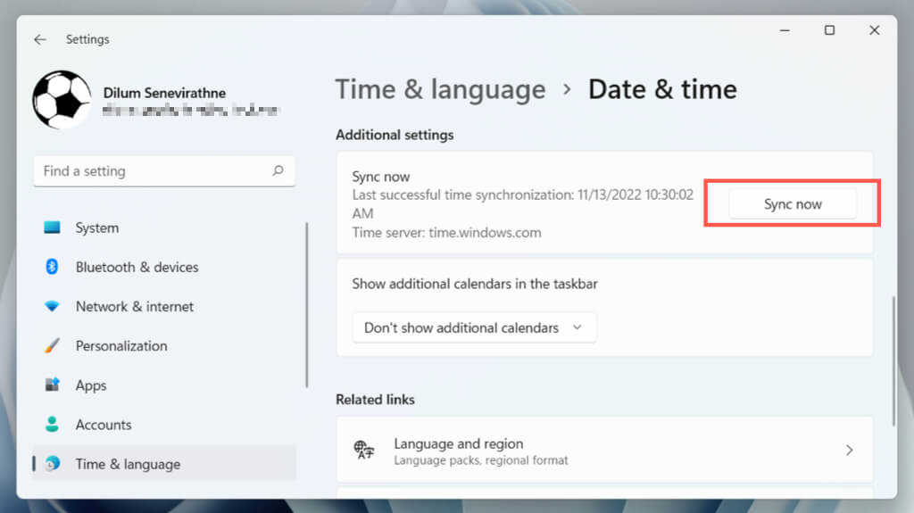 How to Fix Time Synchronization Failed in Windows